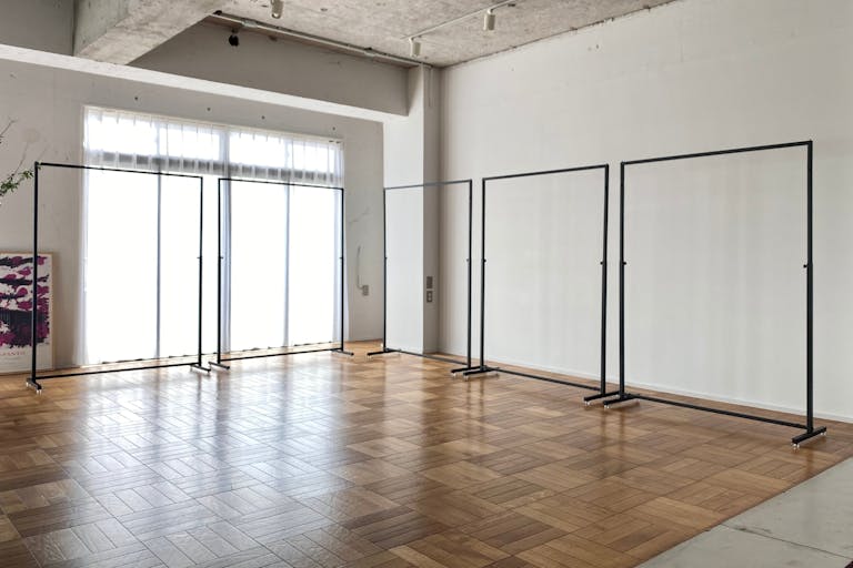 ハンガーラックを配置したイメージ