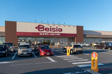 【ベイシア 潮来店】各種プロモーションや食物販に最適な店内入口前催事イベントスペース