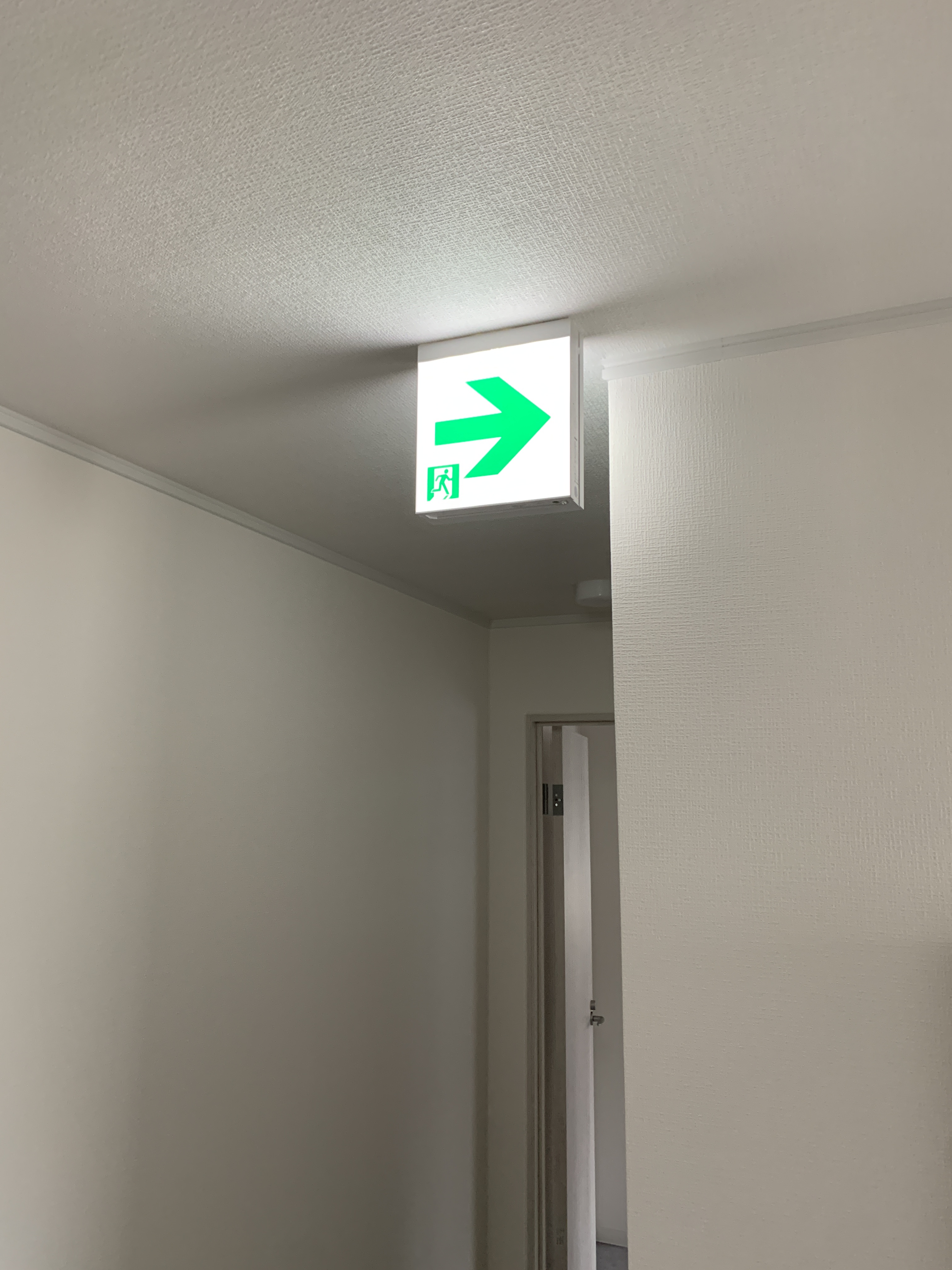 消防設備が完備です。