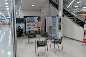 【イオンスタイル水戸内原】各種プロモーションに最適な1Fエスカレーター下のイベントスペース