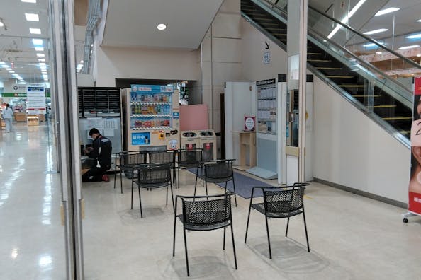 【イオンスタイル水戸内原】各種プロモーションに最適な1Fエスカレーター下のイベントスペース