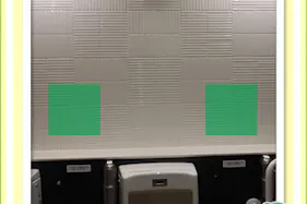 【イオンモール多摩平の森】モール内広告 化粧室鏡(オプション)