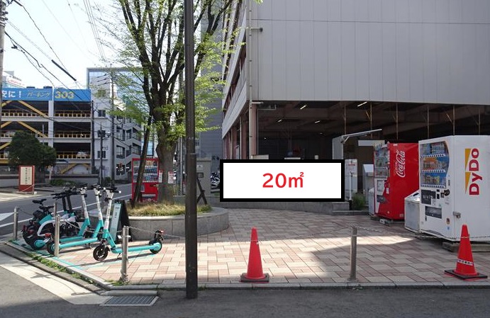 【Bivi福岡】PRイベントに利用可能な商業施設の屋外イベントスペース③