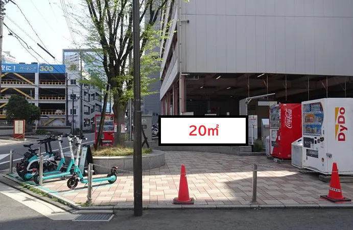 【Bivi福岡】PRイベントに利用可能な商業施設の屋外イベントスペース③