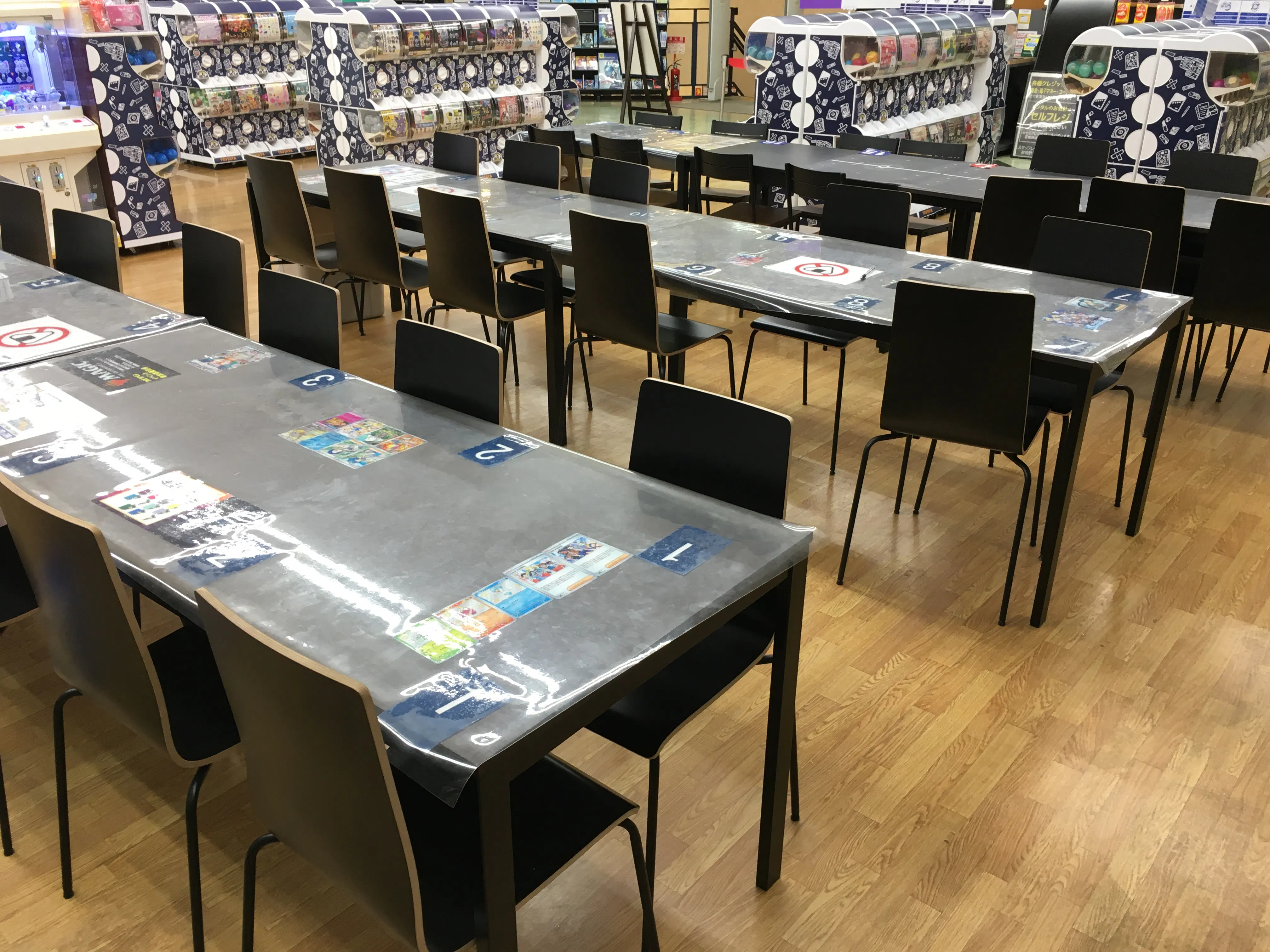 【TSUTAYA 狭山店】食物販やプロモーションでの利用可能な2Fトレカイベントスペース