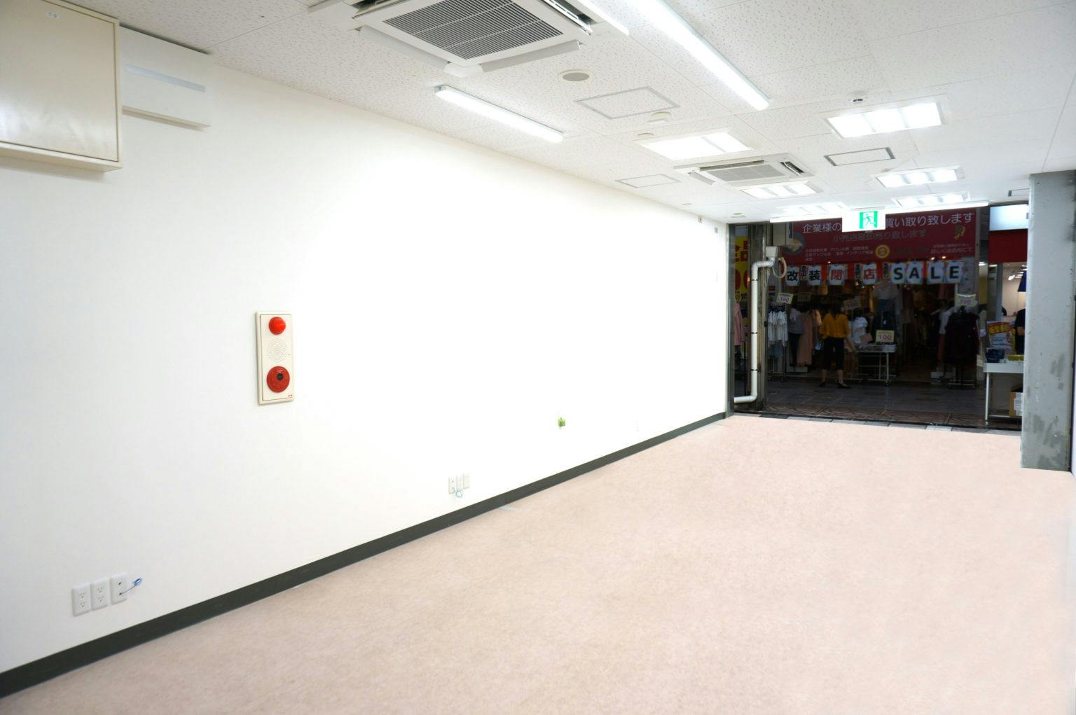 【大阪 天神橋筋商店街ど真ん中】 余裕の広さ!ポップアップストアやPRイベントに最適な天神橋筋商店街で随一の通行量を誇る5丁目イベントスペース