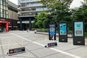 【KAMEIDO CLOCK】1Fカメクロプラザ 大型イベントやキッチンカー出店に最適な屋外催事イベントスペース