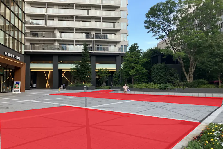 【KAMEIDO CLOCK】1Fカメクロプラザ 大型イベントやキッチンカー出店に最適な屋外催事イベントスペースの画像1