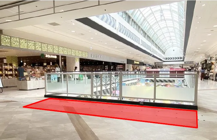 【イオンモール鈴鹿】北ブリッジの画像