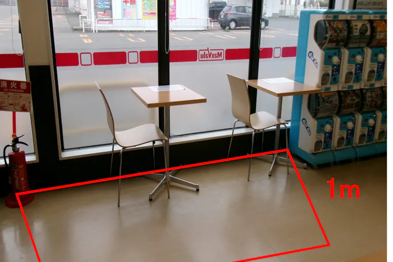 【マックスバリュ武道島店】イートイン 販促プロモーションに最適なスーパー店内催事イベントスペースの画像1