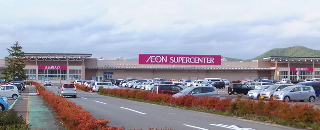 【イオンスーパーセンター大館】駐車場 販促プロモーションや物販に最適なスーパー店外催事イベントスペース