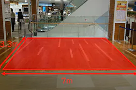 【ララガーデン長町】2階北側エスカレーター前(B)