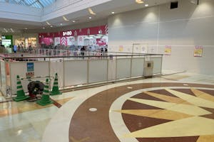 【イオンモール山形南/2階B面】物販や食物販、プロモーションイベントに最適な2階メイン動線上にある通行量の多いイベントスペース