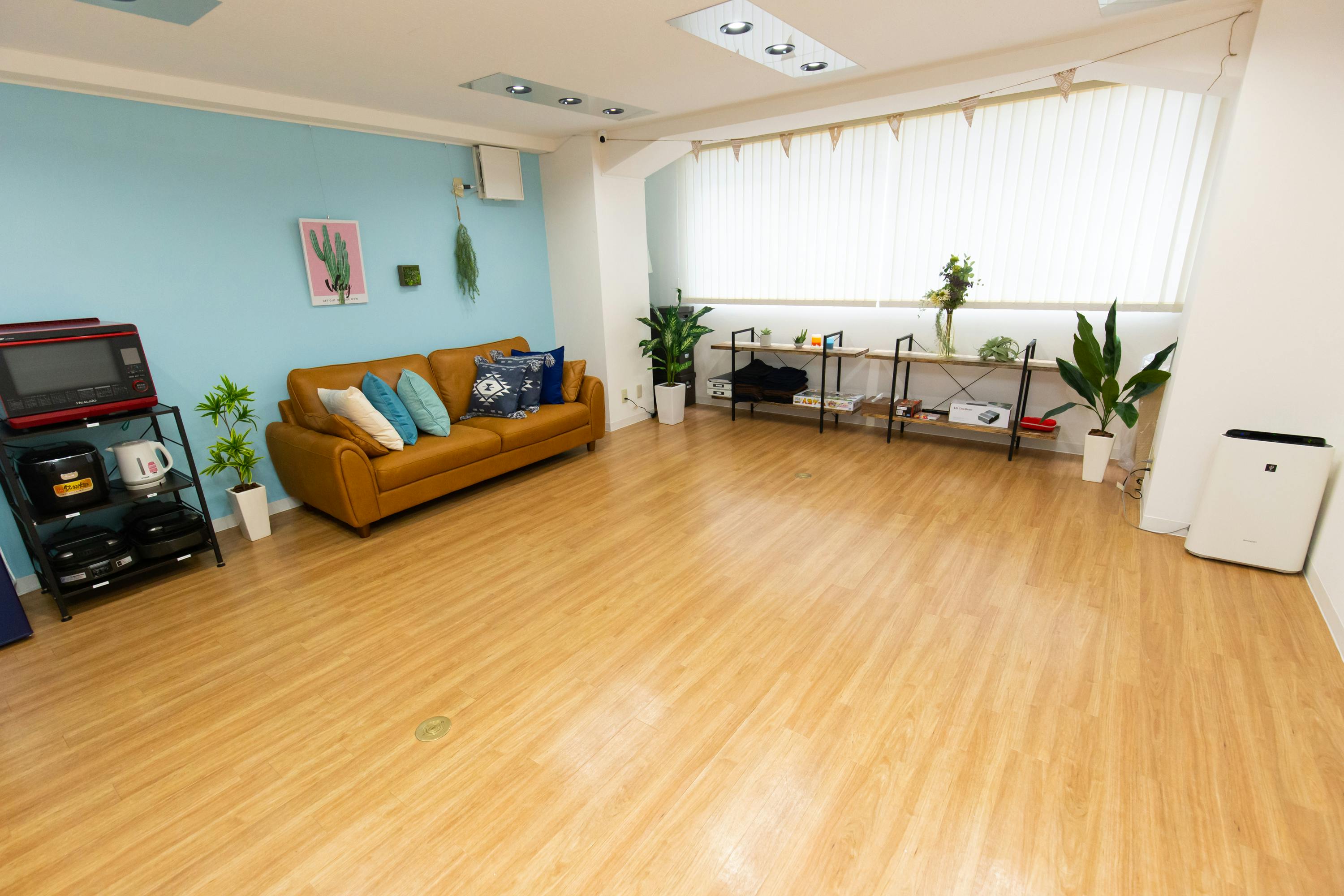 【渋谷駅6分】ワークショップや撮影に適した広さ54㎡のイベントスペース