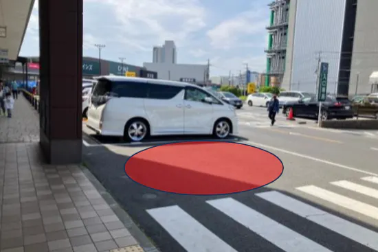 【ベイシア 千葉ニュータウン店】店頭駐車場スペース 販促プロモーションに最適な屋外催事イベントスペース