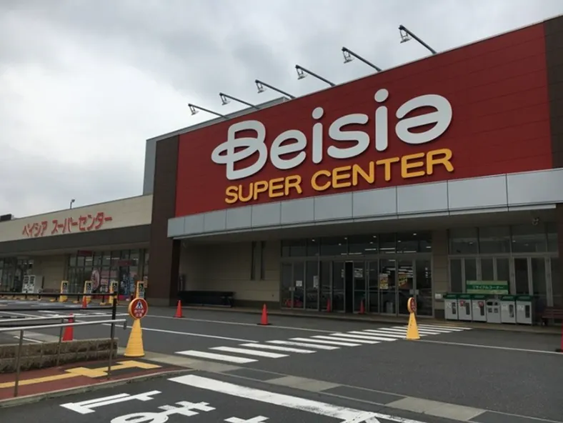 【ベイシア 千葉ニュータウン店】店頭駐車場スペース 販促プロモーションに最適な屋外催事イベントスペース