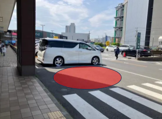 【ベイシア 千葉ニュータウン店】店頭駐車場スペース 販促プロモーションに最適な屋外催事イベントスペース