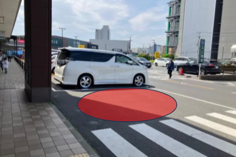 【ベイシア 千葉ニュータウン店】店頭駐車場スペース 販促プロモーションに最適な屋外催事イベントスペースの画像1