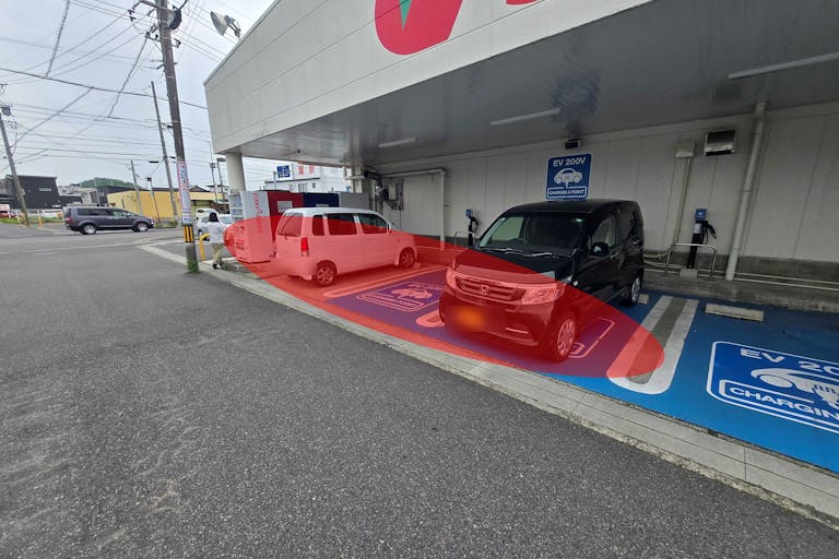 【サンマートサカイ蘇原店】キッチンカーや販促プロモーションに最適な駐車場スペースの画像1