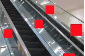 【イオンモールむさし村山】モール内広告 エスカレーター側面