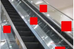 【イオンモールむさし村山】モール内広告 エスカレーター側面