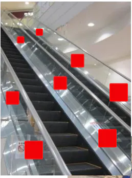 【イオンモールむさし村山】モール内広告 エスカレーター側面