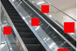 【イオンモールむさし村山】モール内広告 エスカレーター側面