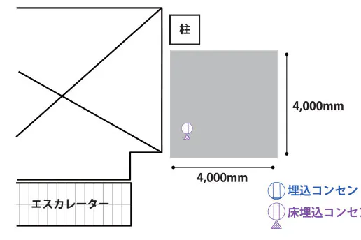【イオンモール上尾】2F ウエストコート吹抜け横
