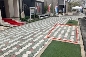 【桃山六地蔵住宅博】小規模ポップアップやプロモーションイベント等最適な住宅展示場にある屋外イベントスペース③
