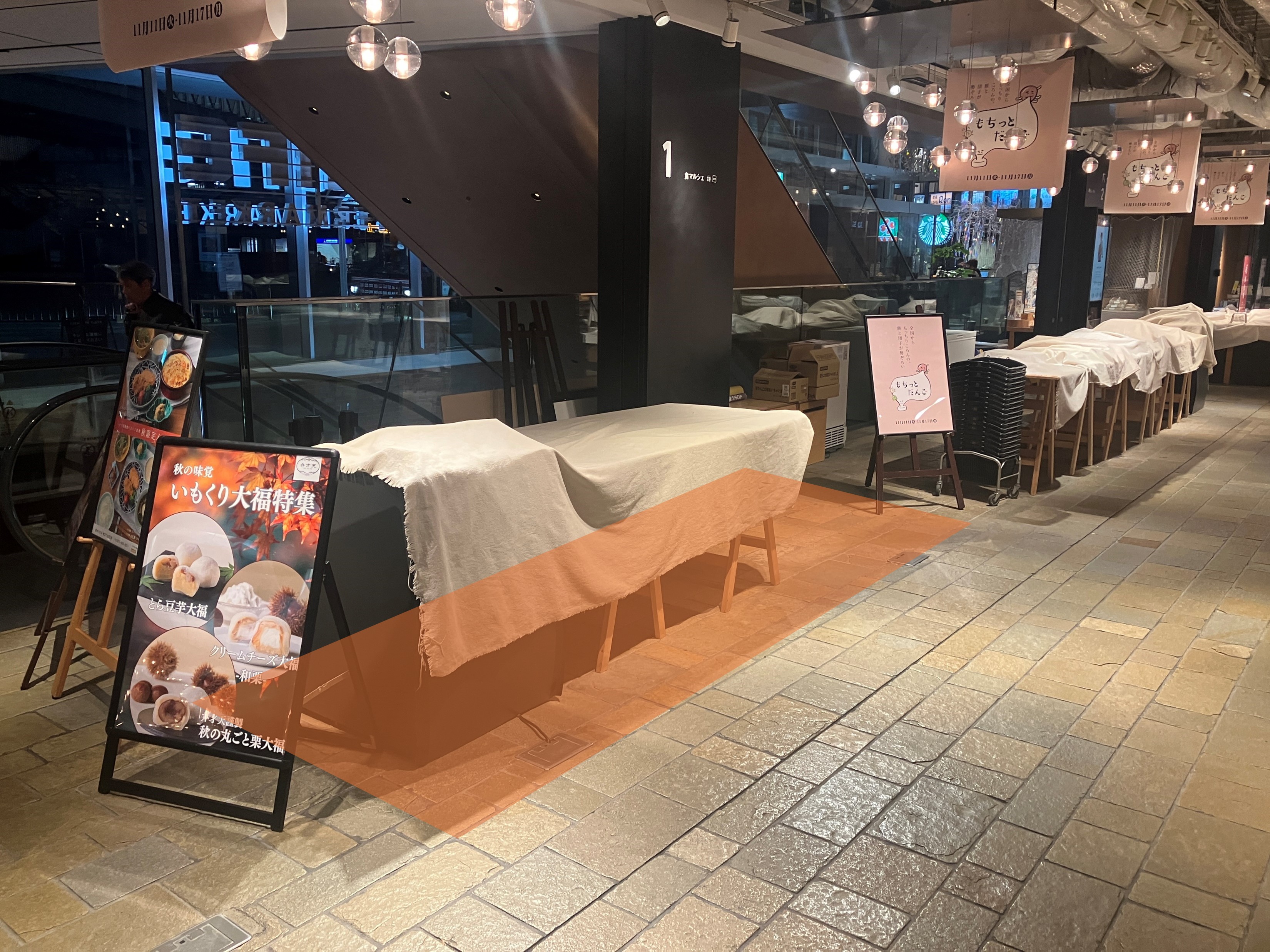 【枚方T-SITE】枚方市駅から1分！食物販イベントに最適な人気カフェと同フロア1階の好立地な催事スペース