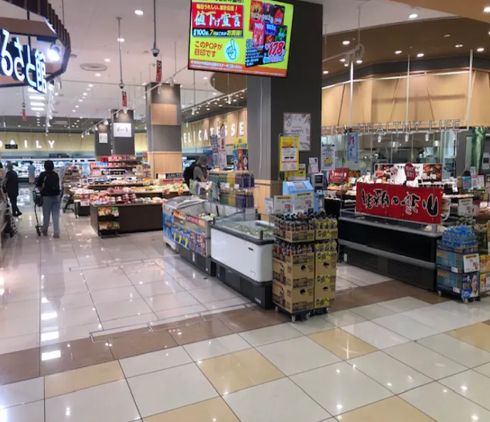 【天満屋ハピーズアリオ倉敷店】惣菜横フリースペース 各種プロモーション、会員獲得イベントに最適な屋内催事イベントスペース