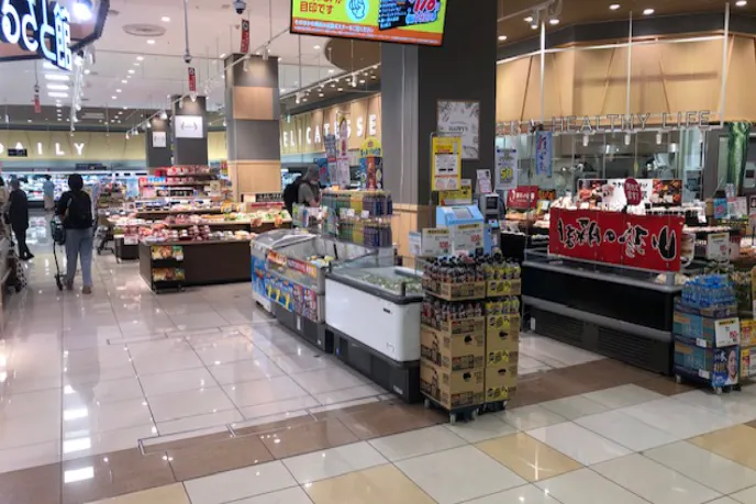 【天満屋ハピーズアリオ倉敷店】惣菜横フリースペース 各種プロモーション、会員獲得イベントに最適な屋内催事イベントスペース