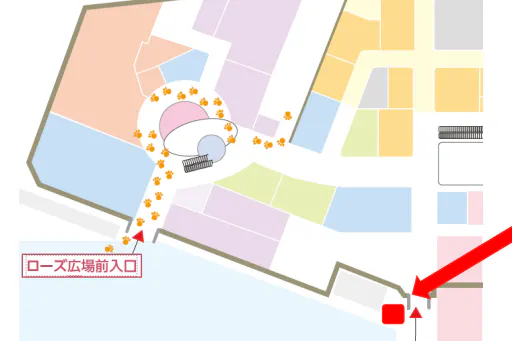 【イオンモール八千代緑が丘*】南平面駐車場側出入口