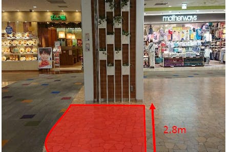 【ララガーデン長町】お子さま向けのイベントやプロモーションイベントに適したイベントスペース(キッズガーデン・ジェニイ横)