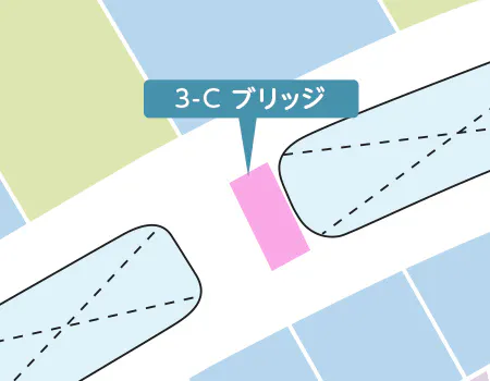 【イオンモール綾川*】3-Cブリッジ(ロゴス前)