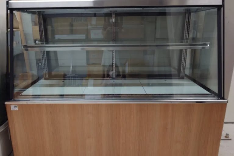 冷蔵ケース W1500×D652×H1155(内寸:W1425×D406×H616)