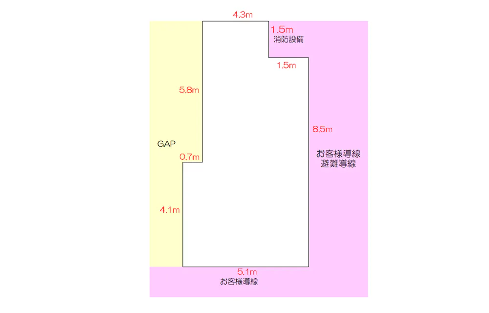 【三井アウトレットパーク 仙台港】1階 メインエントランス(GAP横)