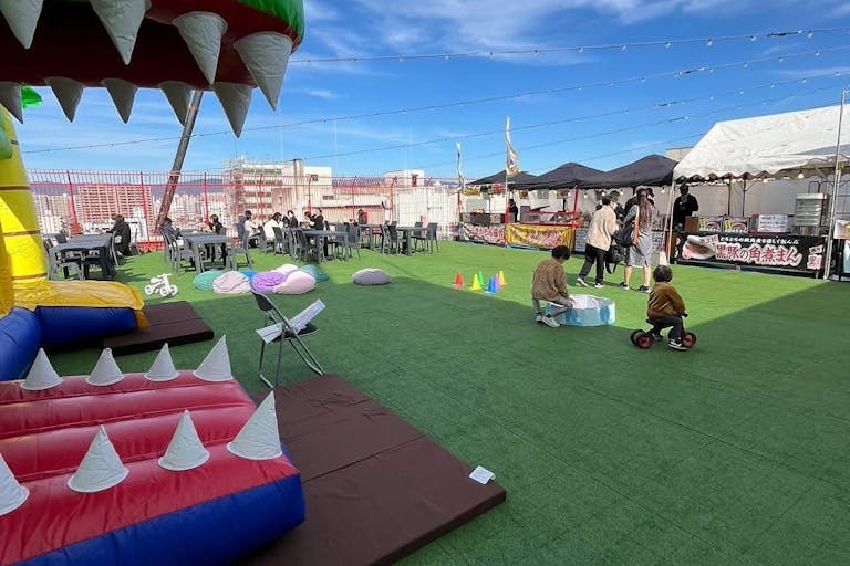 【佐賀玉屋(TAMAYAスカイガーデン)】大型の物販系イベントやマルシェ、PRイベントに最適な佐賀唯一の百貨店屋上にあるイベントスペースの画像6