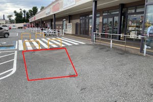 【イオンタウン松ヶ崎】キッチンカーや物販イベントに最適な商業施設出入口付近にある屋外イベントスペース