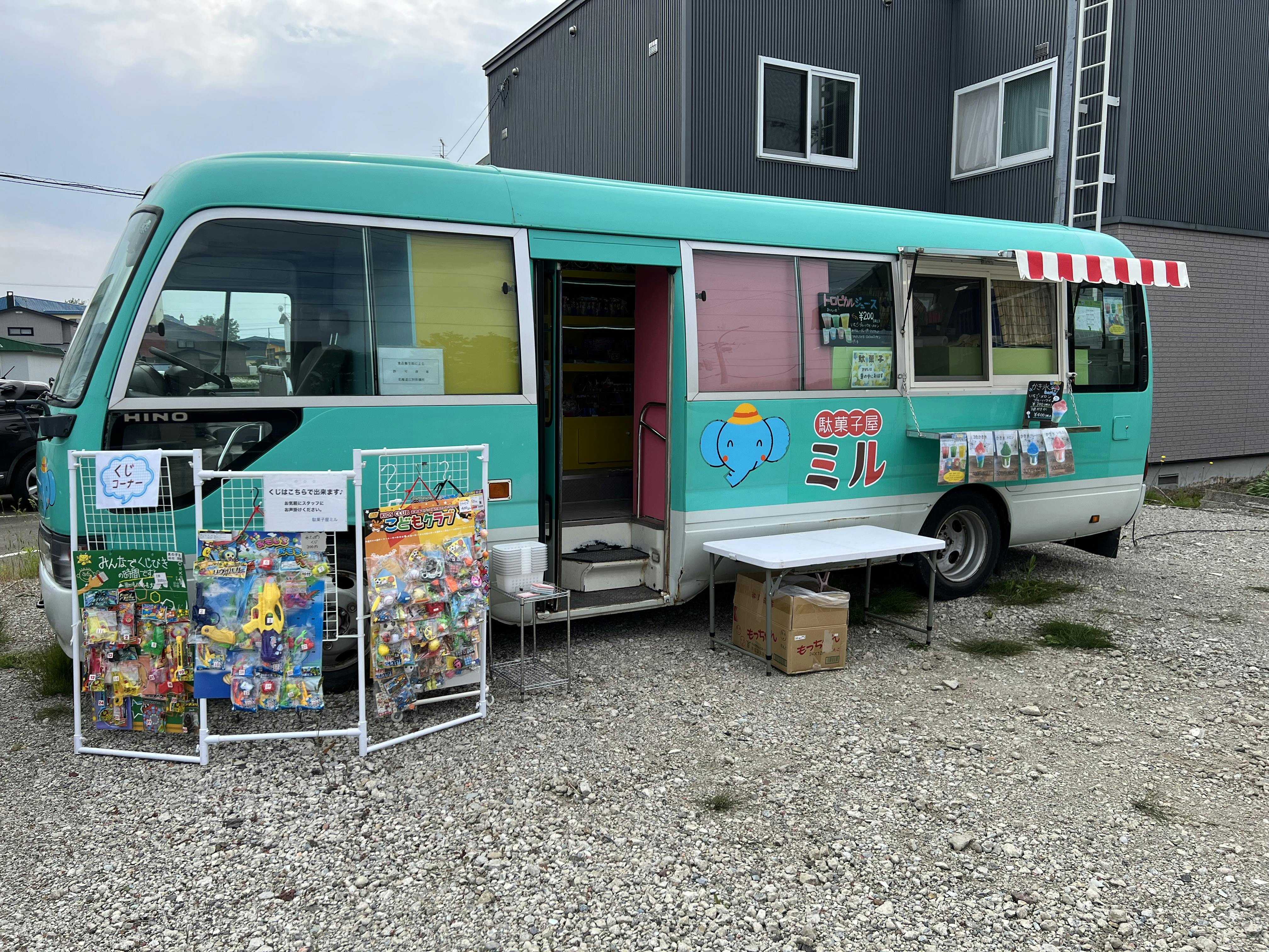 【北海道空知郡南幌町】キッチンカー出店やミニマルシェに最適!約50坪の砂利敷き屋外催事スペース