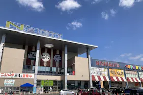 【ニシムタ N's CITY谷山店】PRや物販利用が可能な2F出入り口付近のスペース