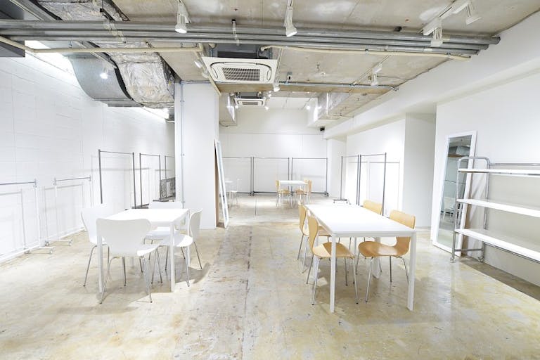 清潔感あふれるスペースです