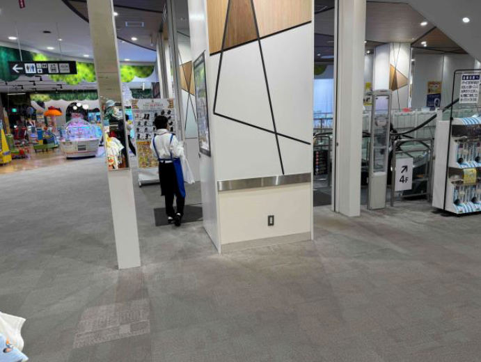 【イオンスタイル仙台卸町】3F中央エスカレーター前 販促プロモーションに最適なスーパー店内催事イベントスペース