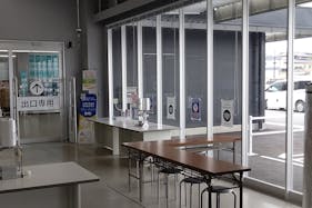 【メガセンタートライアル郡山八山田店】食物販やPR活動に最適な店内 「Ⓒ 1Fレジアウトスペース」※NG業種有