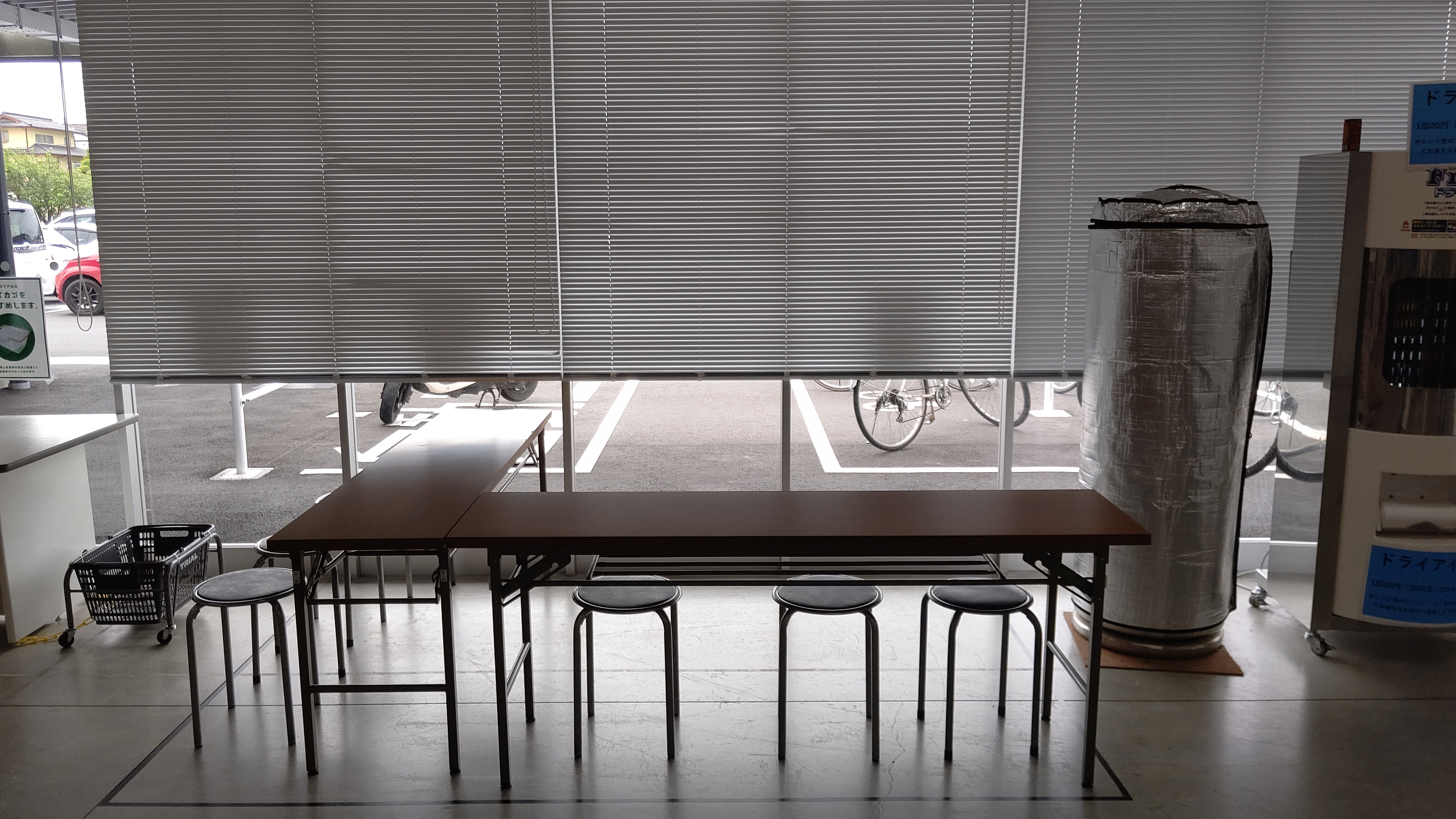 【メガセンタートライアル郡山八山田店】食物販やPR活動に最適な店内 「Ⓒ 1Fレジアウトスペース」※NG業種有