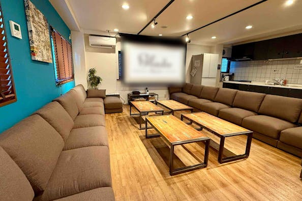 【渋谷駅8分】パーティーやセミナーに適したテラスも利用できる貸切スペース