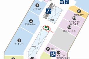 【イオンモール山形南/2階B面】物販や食物販、プロモーションイベントに最適な2階メイン動線上にある通行量の多いイベントスペース