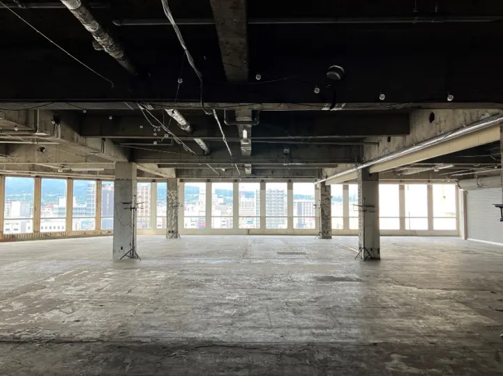 【沼津ラクーン8F】沼津駅から2分！大規模イベントや展示会に最適な1フロア丸ごと利用できるイベントスペース