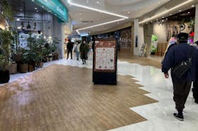 【イオンモール白山】モール内広告 B1ポスターパネル(両面A型)