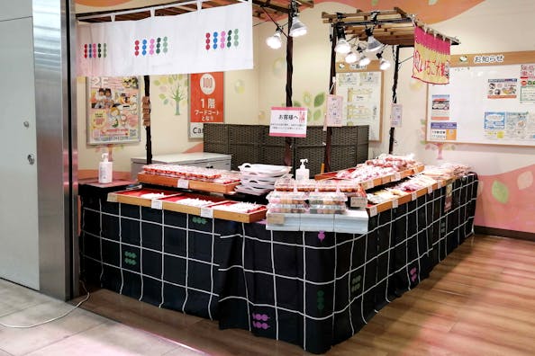 【ままともプラザ町田】食物販や出張販売に適したB1F上りエスカレーター前イベントスペース